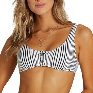 NWT Billabong Long Ride Bralette Bikini Top